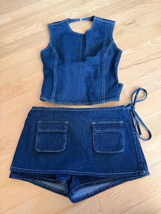 Lioness Dresses & Skirts - Lioness denim outfit